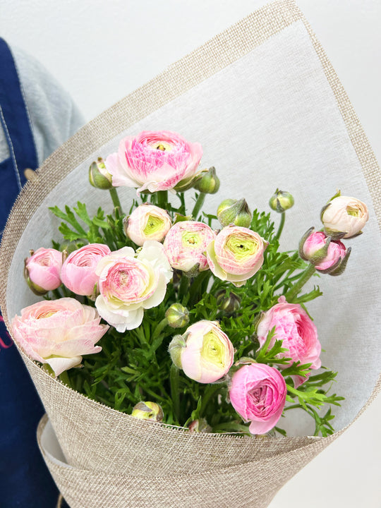 Ranunculus Buttercup Bouquet  - Assorted Colour