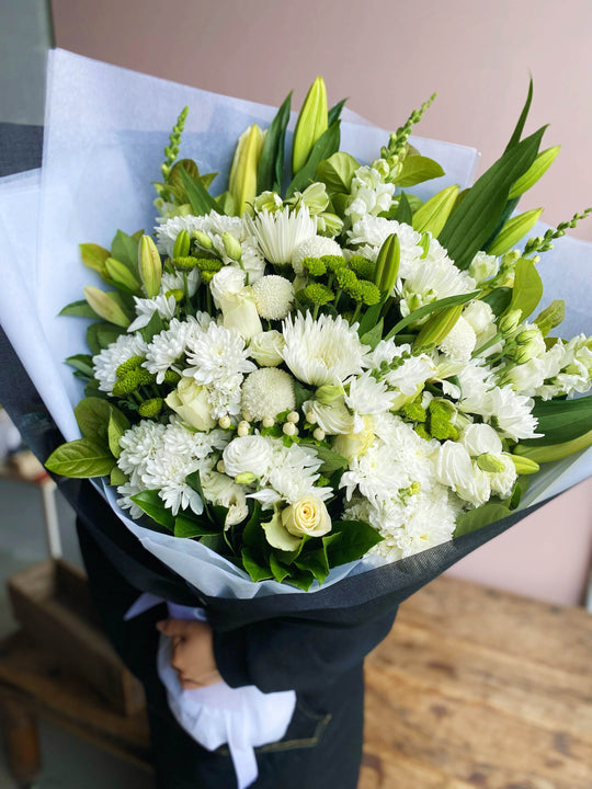 White Bouquet shot by The Little Market Bunch in Melbourne.