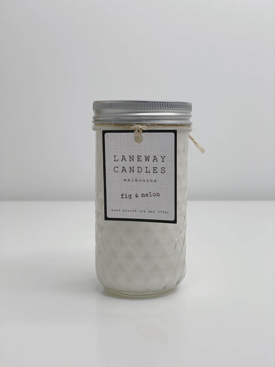 Laneway Candle ( Hand made in house ) shot by The Little Market Bunch in Melbourne.