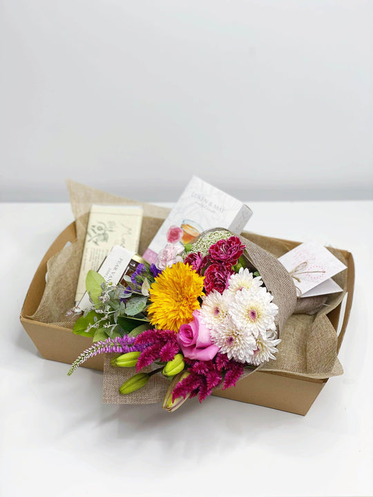 Make your own gift box (Flowers & Addons EXCLUDED) shot by The Little Market Bunch in Melbourne.