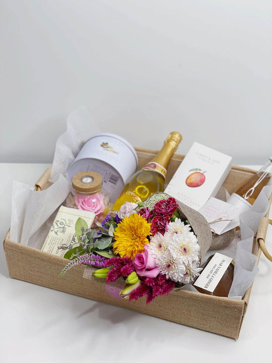 Make your own gift box (Flowers & Addons EXCLUDED) shot by The Little Market Bunch in Melbourne.