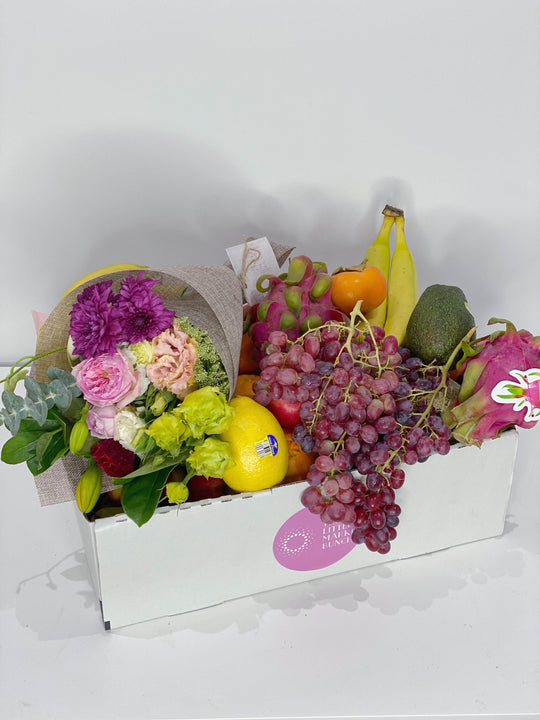 The Little Flower Fruit Pack shot by The Little Market Bunch in Melbourne.