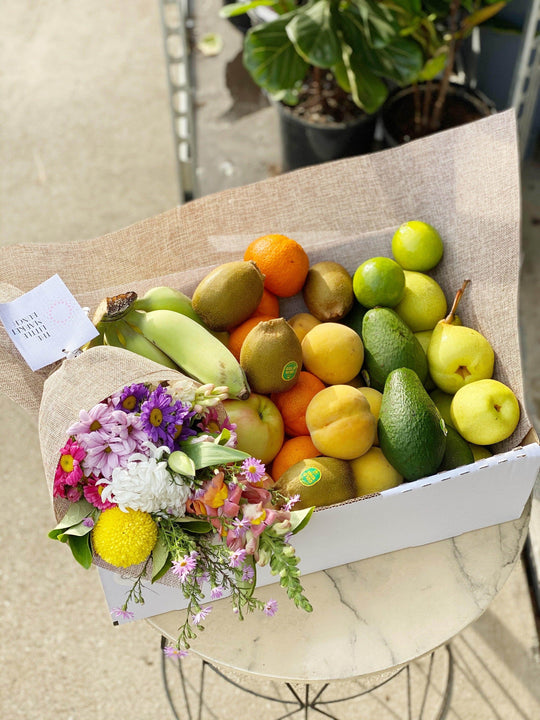 The Little Flower Fruit Pack shot by The Little Market Bunch in Melbourne.