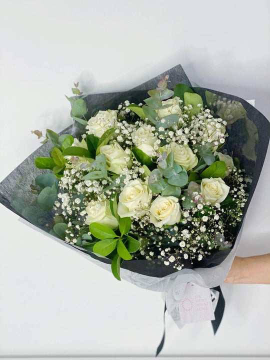 White Roses shot by The Little Market Bunch in Melbourne.