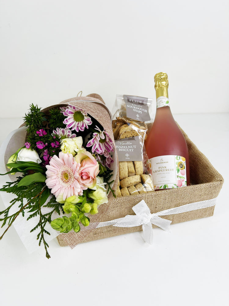
                  
                    Dench Biscuits & Wine Gift Box
                  
                