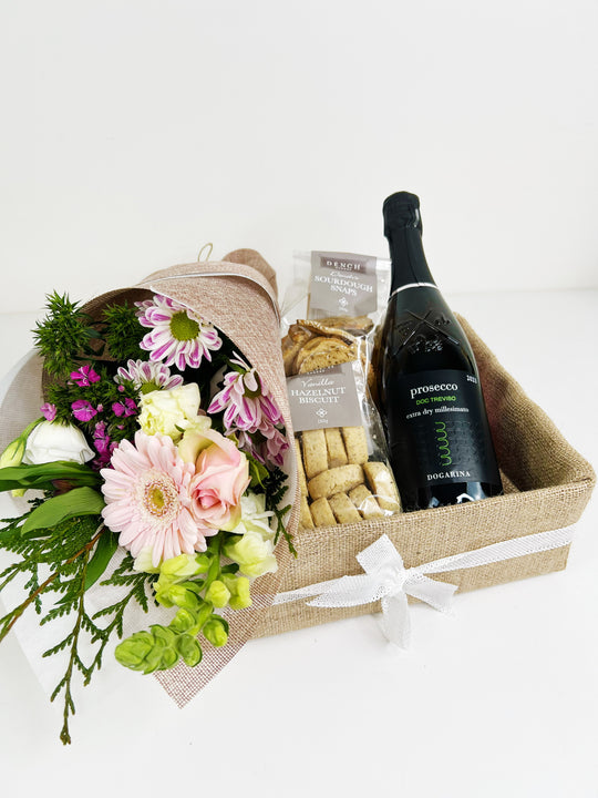 
                  
                    Dench Biscuits & Wine Gift Box
                  
                