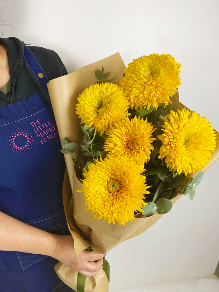 
                  
                    Teddy Bear Sunflower Bouquet
                  
                