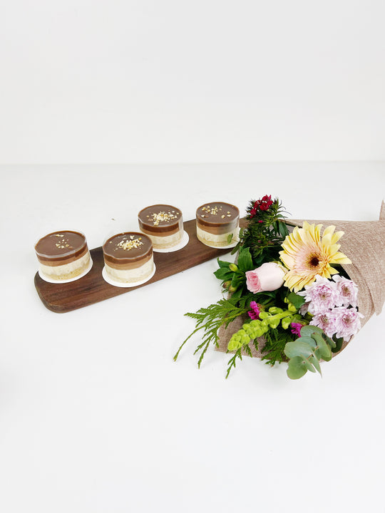 
                  
                    Mosaic French Patisserie Cake & Flower BUNDLE
                  
                