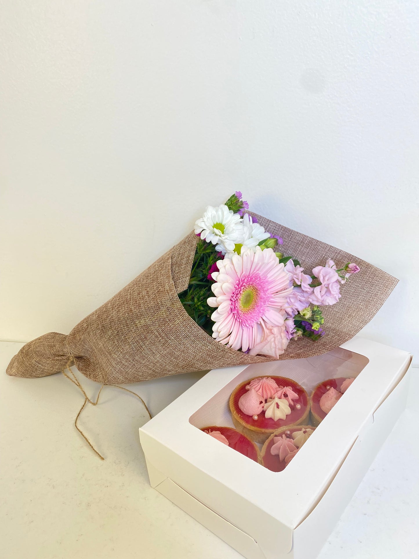 
                  
                    Mosaic French Patisserie Cake & Flower Bundle
                  
                
