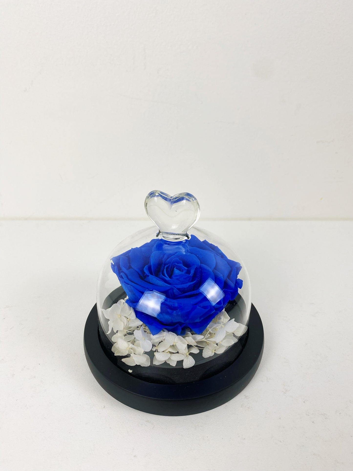 
                  
                    Everlasting Preserved Rose Head Glass Dome 10cm
                  
                