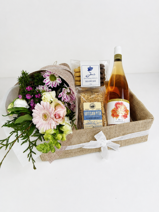 
                  
                    Premium Biscuits & Wine Gift Box
                  
                
