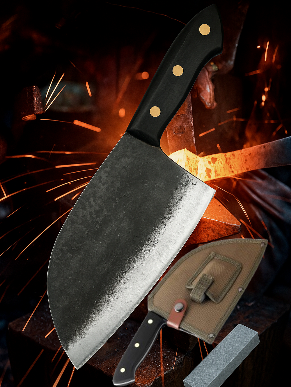 Handmade Stainless Steel Kitchen Knife