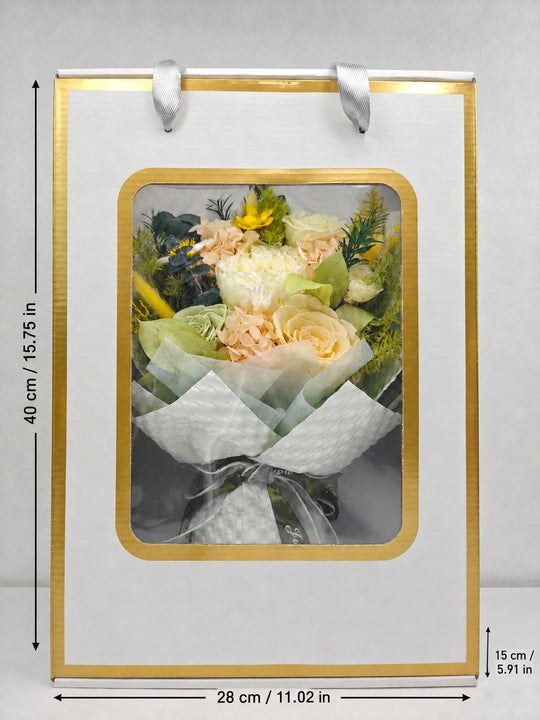
                  
                    Everlasting Peony Rose Bouquet Gift Box
                  
                