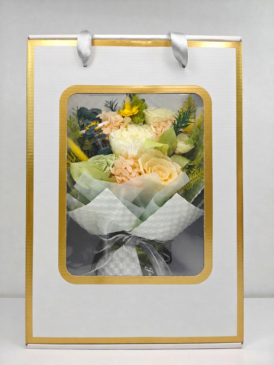 
                  
                    Everlasting Peony Rose Bouquet Gift Box
                  
                