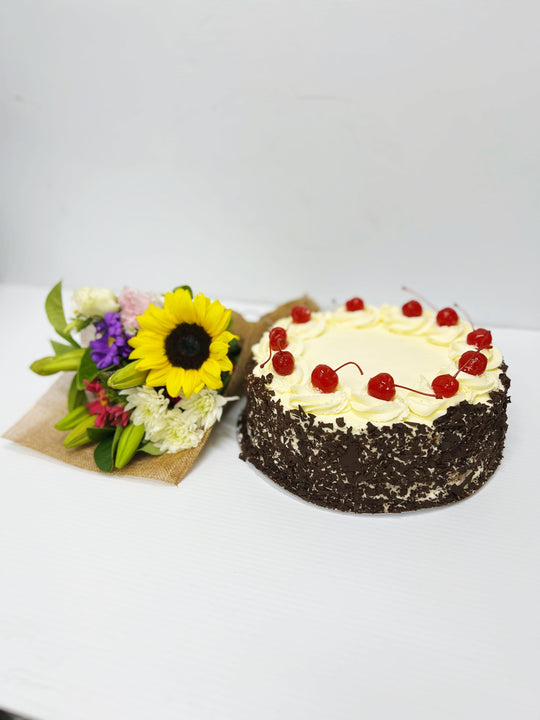 
                  
                    Celebration Cake & Flower BUNDLE
                  
                