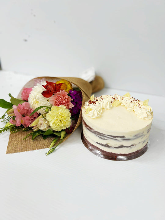
                  
                    Celebration Cake & Flower BUNDLE
                  
                