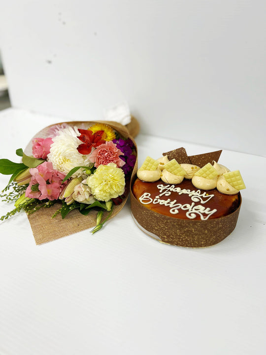 
                  
                    Celebration Cake & Flower BUNDLE
                  
                