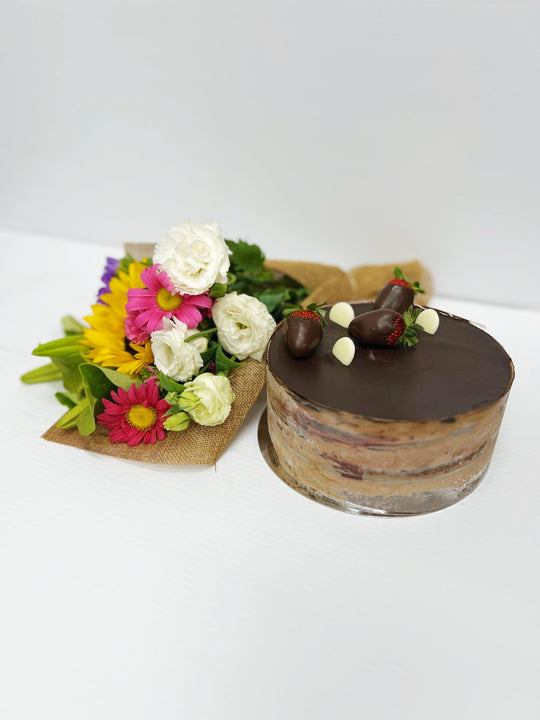 
                  
                    Celebration Cake & Flower BUNDLE
                  
                