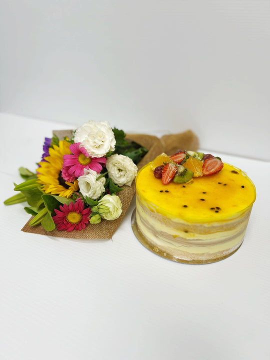 
                  
                    Celebration Cake & Flower BUNDLE
                  
                