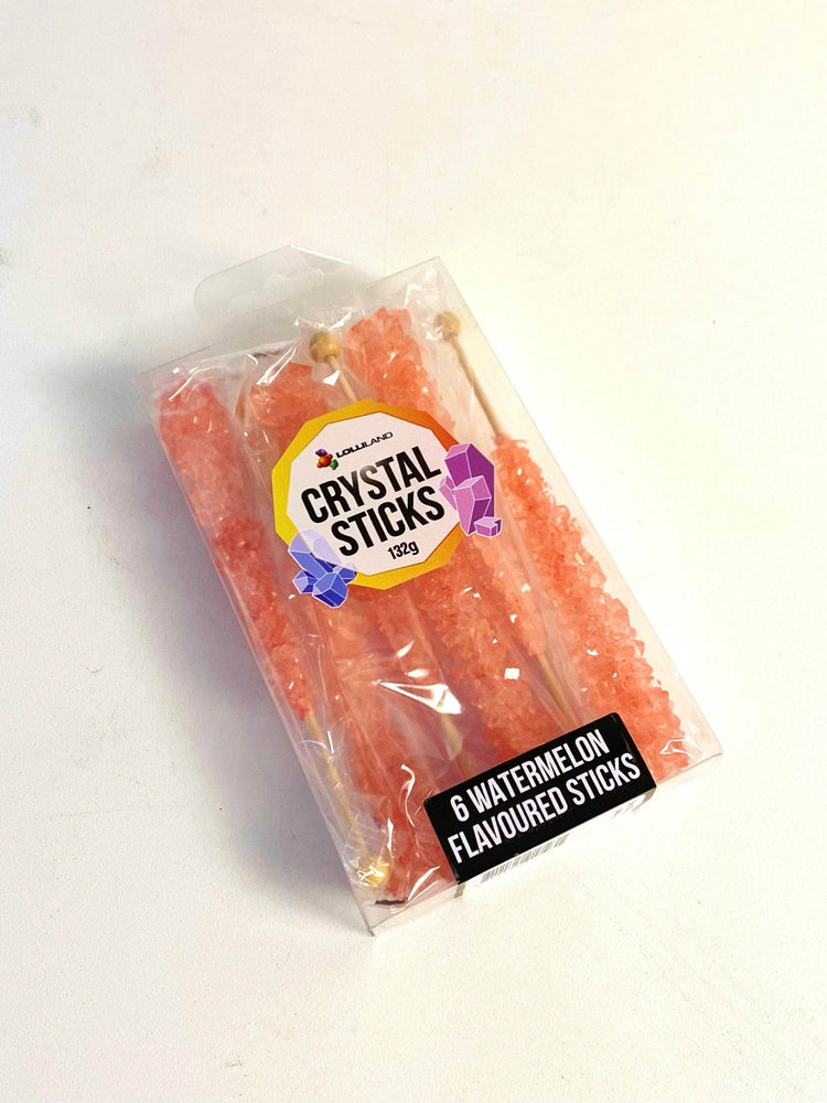 
                  
                    Crystal stick candy 110g shot by The Little Market Bunch in Melbourne.
                  
                