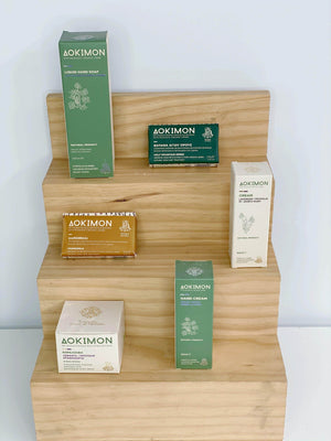 Dokimon Natural Beauty Products shot by The Little Market Bunch in Melbourne.
