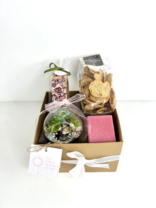 Hanging Bowl Nougat Gift Box shot by The Little Market Bunch in Melbourne.