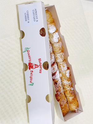 Hungarian Strudel Cheese cake 1.4kg shot by The Little Market Bunch in Melbourne.