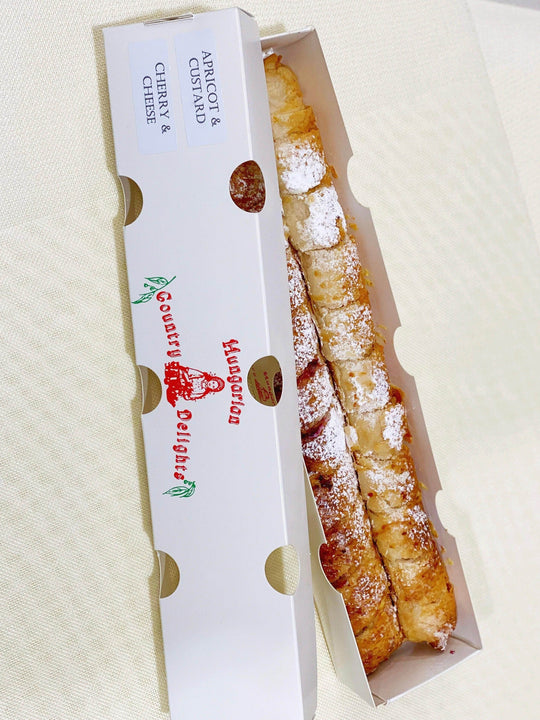 Hungarian Strudel Cheese cake 1.4kg shot by The Little Market Bunch in Melbourne.