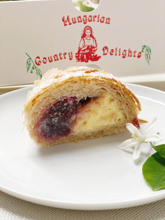 
                  
                    Hungarian Strudel Cheese cake 1.4kg shot by The Little Market Bunch in Melbourne.
                  
                