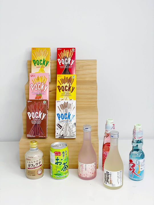 
                  
                    Japanese sweets, Soft drinks & Alcohol shot by The Little Market Bunch in Melbourne.
                  
                