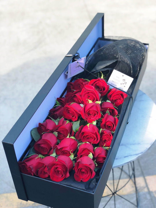 
                  
                    Long Rose Box shot by The Little Market Bunch in Melbourne.
                  
                