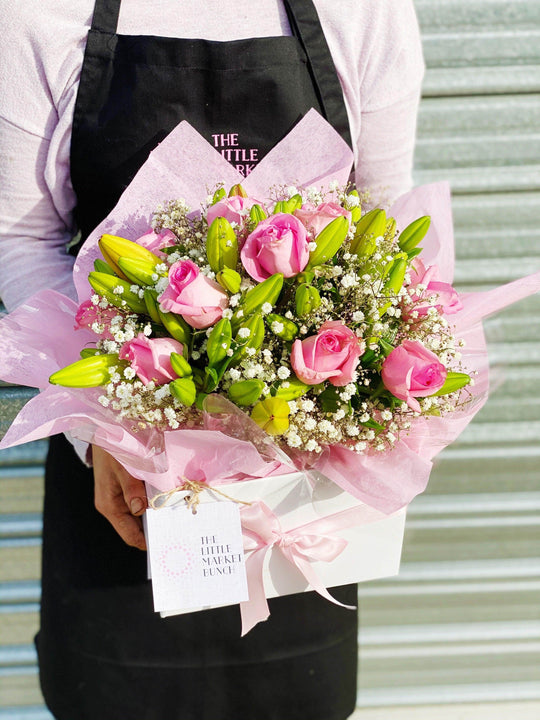 Mother’s Day Bunch Box shot by The Little Market Bunch in Melbourne.