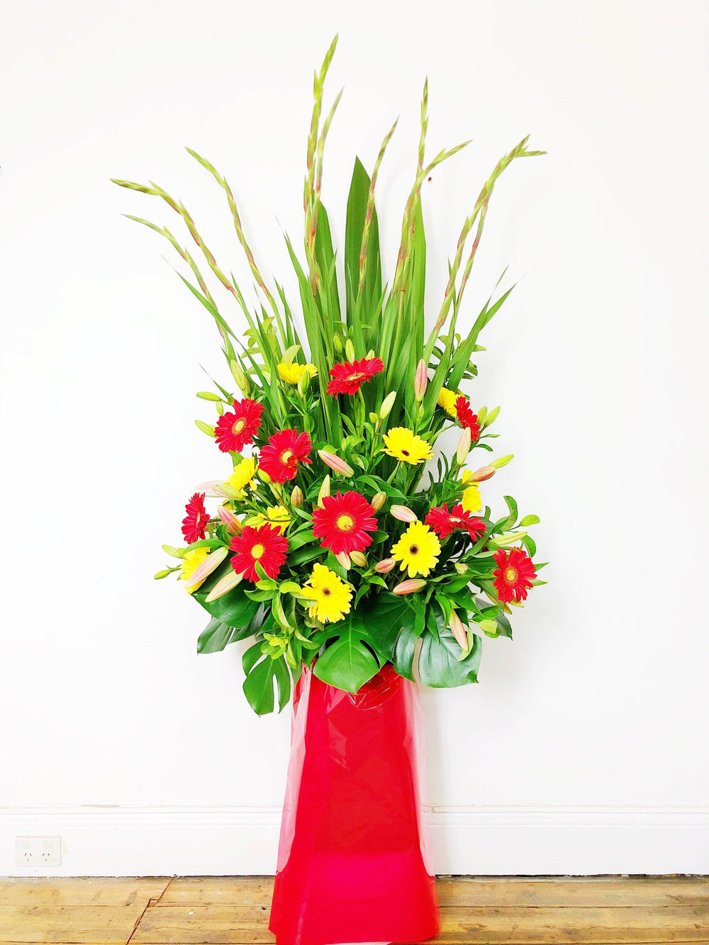 Opening Flower Basket shot by The Little Market Bunch in Melbourne.