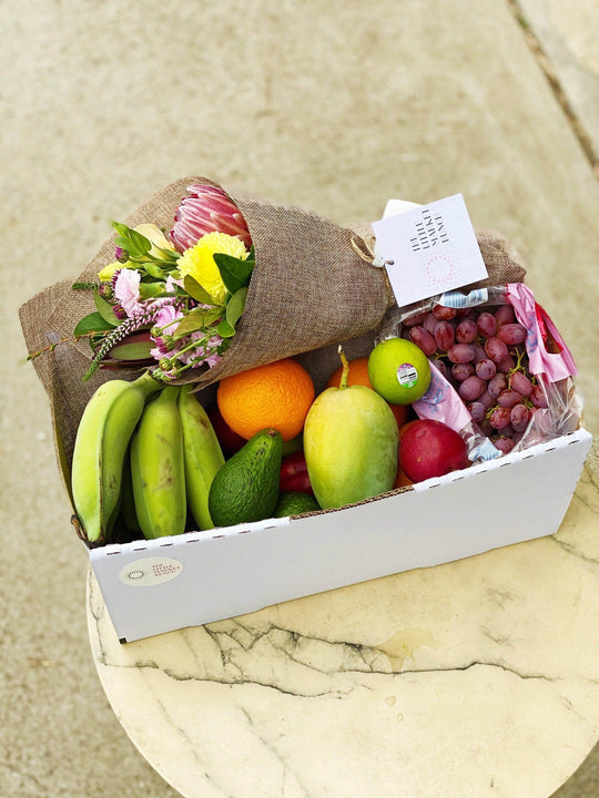 
                  
                    The Little Flower Fruit Pack shot by The Little Market Bunch in Melbourne.
                  
                