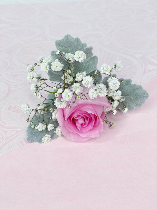Wedding Buttonhole shot by The Little Market Bunch in Melbourne.