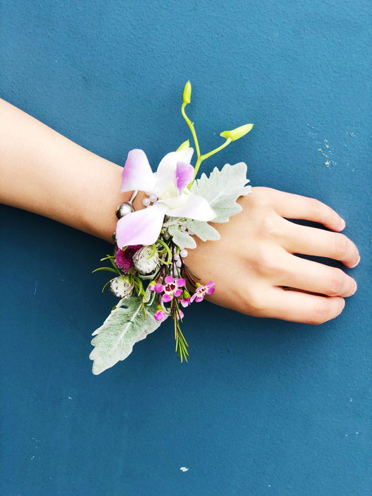Wedding Corsages shot by The Little Market Bunch in Melbourne.